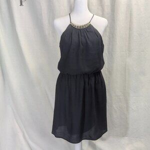 As U Wish Size Small Navy Mini Dress